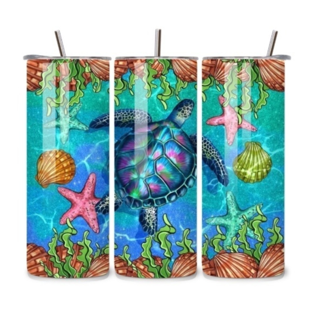 Sea Turtle 20oz Stainless Steel Tumbler